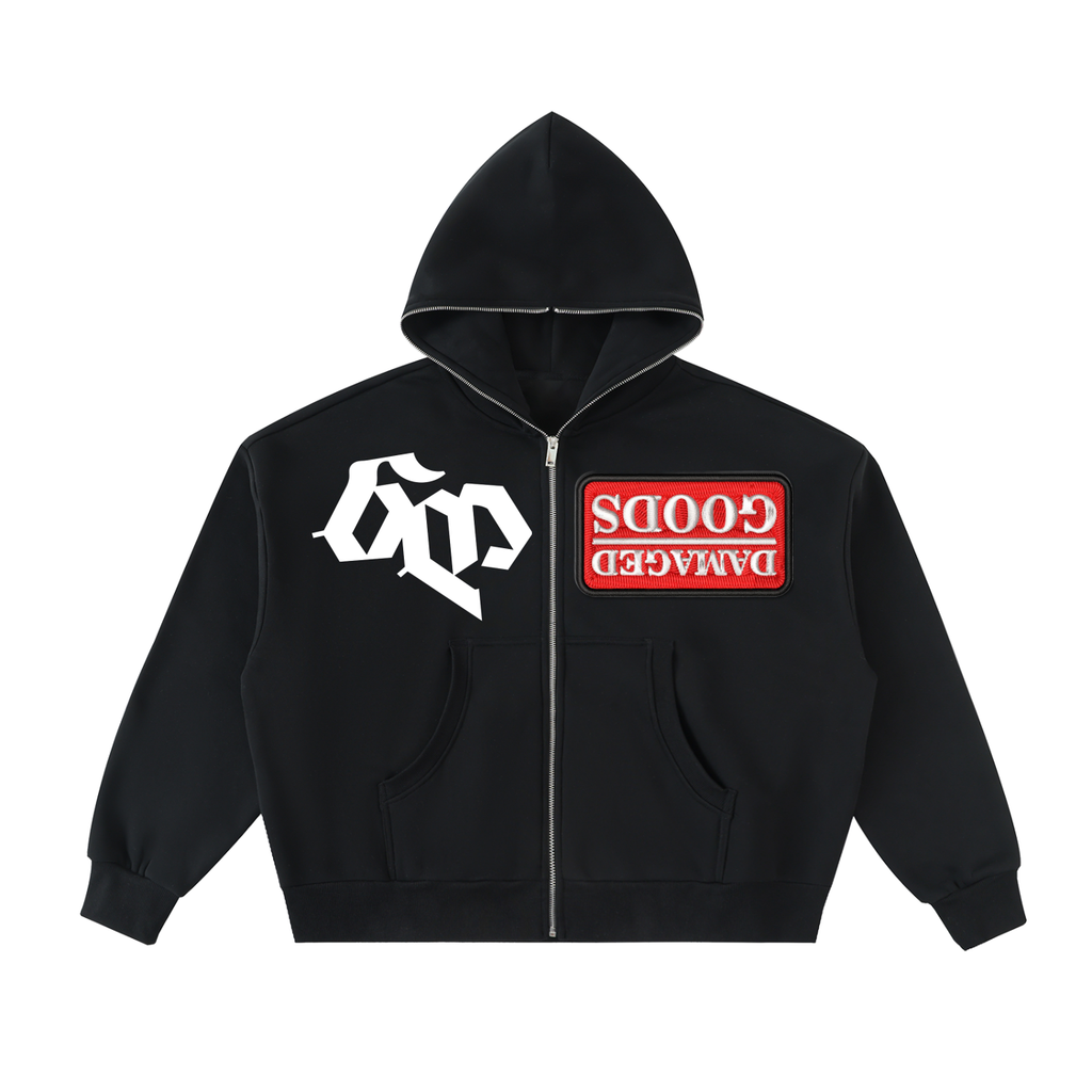 FULLSEND Full-Zip Boxy Hoodie