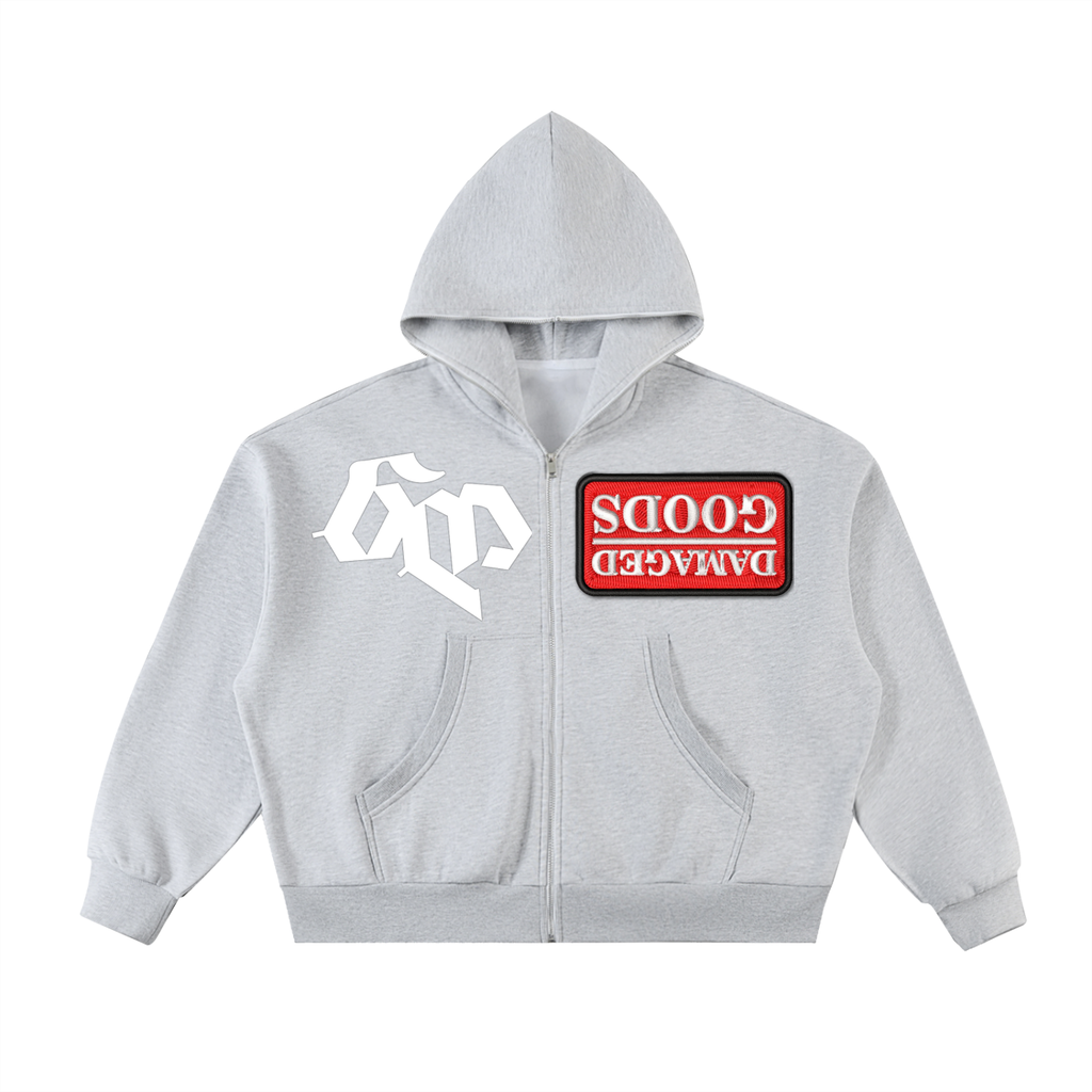 FULLSEND Full-Zip Boxy Hoodie